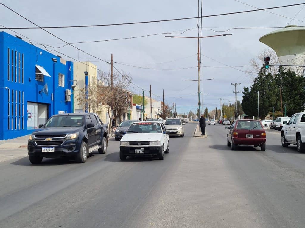 Plaza Huincul Avenida San Martín