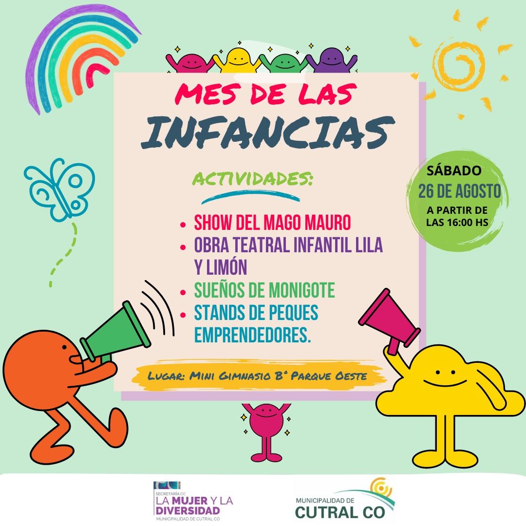 Parque Oeste: continúan los festejos por el mes de las infancias ...
